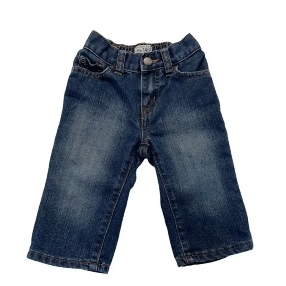 Jeans Baby Size 9-12 Months dark wash denim blue